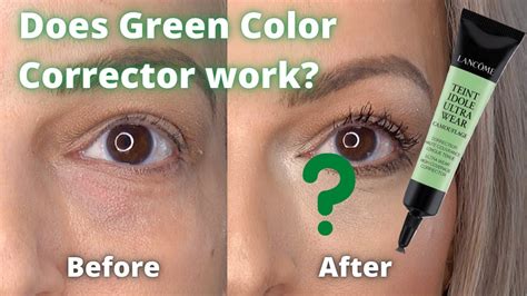 how does green concealer work.